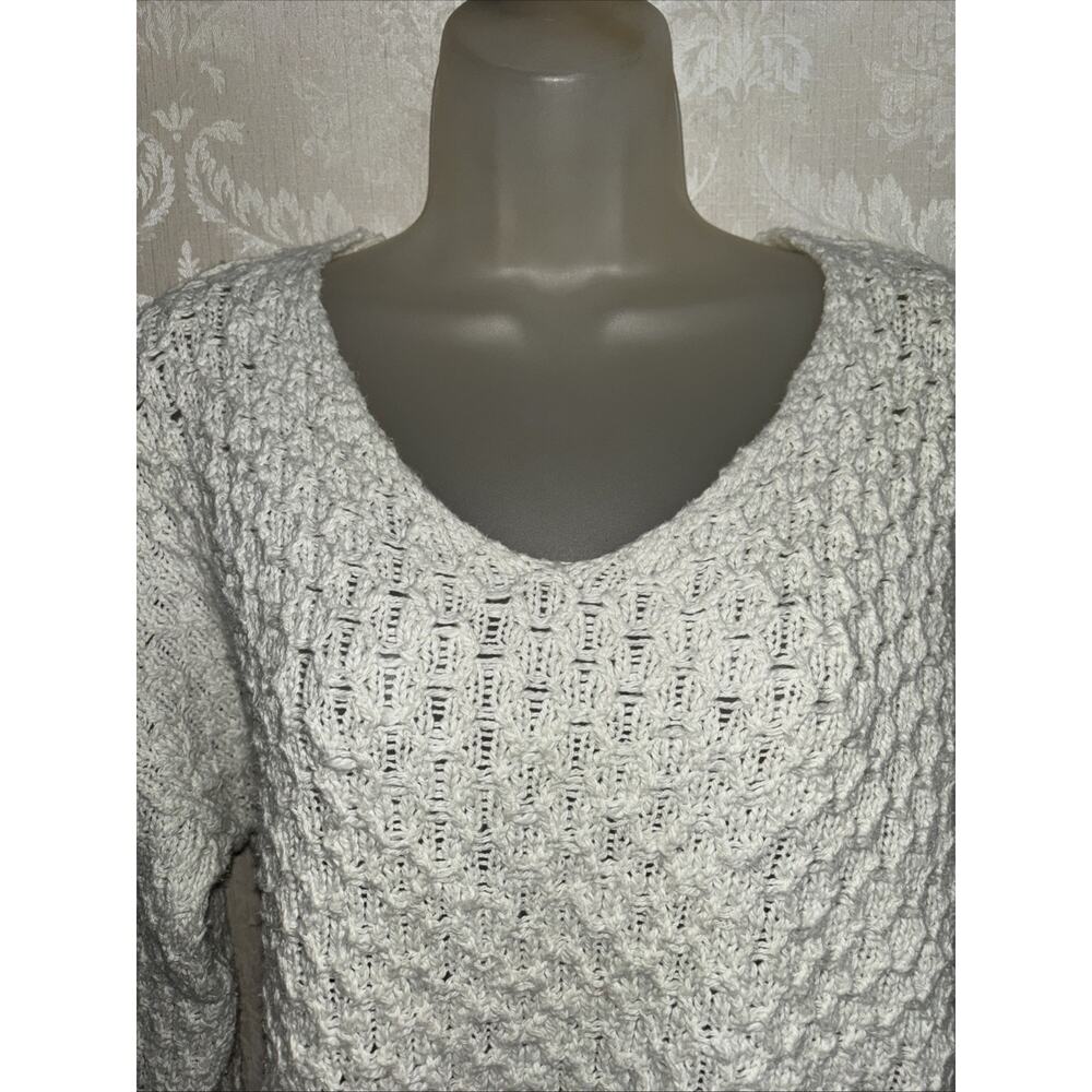 Anthropologie Pilcro 100% Cotton Long Sleeve Pullover Sweater Size XS - Picture 2 of 8